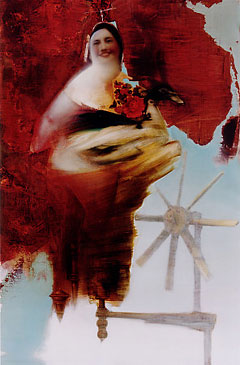 Migration, 2000, Acrylique et huile sur toile